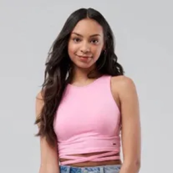 hollister tie back tank tops size s - Picture 3 of 3